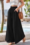 Summer Linen Bohemian Wide Leg Pants