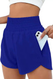 Solid Color Yoga Sports Shorts