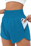 Solid Color Yoga Sports Shorts