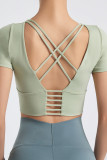 Yoga Stretch Short Sleeve T-Shirts