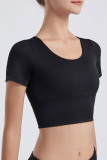 Yoga Stretch Short Sleeve T-Shirts