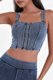 High Elastic U-Neck Yoga Vest