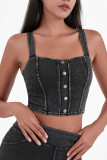 High Elastic U-Neck Yoga Vest