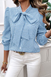 Casual Contrast Cardigan Long Sleeved Shirt