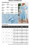 V-Neck Sequined Banquet Long Sleeve Dress