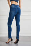 Slim Fit High Waisted High Stretch Denim Pants