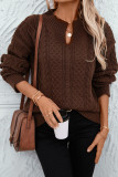 V-Neck Loose Casual Knitted Sweater