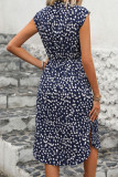 Summer Sleeveless Leopard Print Dress