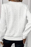 Casual Zipper V-Neck Long Sleeve Hoodie