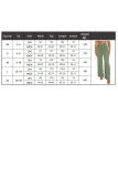 High Waisted Horn Straight Leg Pants