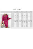 Solid Color Versatile Knitted Hip Hugging Dress