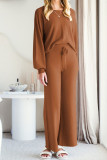 Commuter Long Sleeved Casual Two-Piece Set