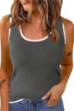 Sports Versatile U-Neck Sleeveless Vest