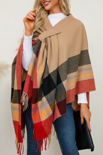 Cashmere Knitted Cape Cloak Jacket