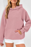 Long Sleeved Pocket Hooded Sweatshirt
