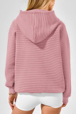 Long Sleeved Pocket Hooded Sweatshirt