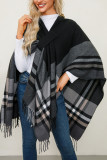 Cashmere Knitted Cape Cloak Jacket