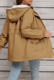 Hooded Zipper Jacket Warm Thick Assault Suit