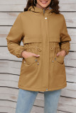 Hooded Zipper Jacket Warm Thick Assault Suit