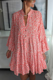Loose Casual Leopard Print Dress