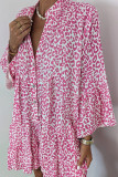 Loose Casual Leopard Print Dress
