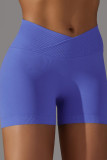 Cross Waist Seamless Tight Skin Friendly Fitness Pants