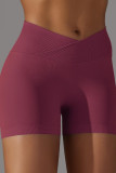 Cross Waist Seamless Tight Skin Friendly Fitness Pants