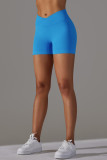 Cross Waist Seamless Tight Skin Friendly Fitness Pants