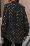 Checkered Printed Long Sleeved Shirt