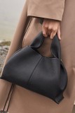 Cloud Pouch Bag Dumpling Clutch Purse Handbag Leather Cloud Handbag