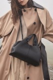 Cloud Pouch Bag Dumpling Clutch Purse Handbag Leather Cloud Handbag