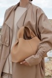 Cloud Pouch Bag Dumpling Clutch Purse Handbag Leather Cloud Handbag
