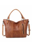 Rivet Tote Bag for Women Top Handle Satchel 