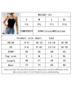 High Elasticity Knitted Backless Sleeveless Tank Tops