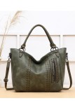 Rivet Tote Bag for Women Top Handle Satchel 