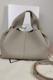Cloud Pouch Bag Dumpling Clutch Purse Handbag Leather Cloud Handbag