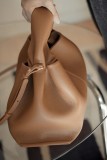 Cloud Pouch Bag Dumpling Clutch Purse Handbag Leather Cloud Handbag