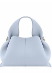 Cloud Pouch Bag Dumpling Clutch Purse Handbag Leather Cloud Handbag