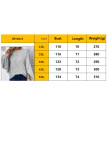 Solid Color Lantern Sleeve Round Neck Shirt