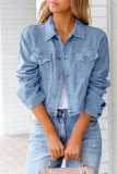 Cowboy Jacket Long Sleeved Top