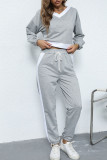 Leisure Women's Sports Hoodie Two Piece Set