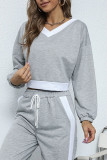 Leisure Women's Sports Hoodie Two Piece Set