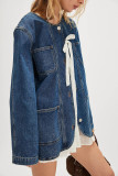Simple Loose Retro Denim Jacket