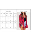 Cardigan Loose Casual Checkered Shirt