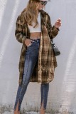 Plaid Long Sleeve Jacket