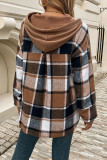 Fake Two-Piece Spliced Hooded Long Sleeved Sweatshirt