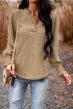 Commuter Long Sleeved V-Neck Hooded Top