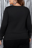 Loose Pleated Fake Two-Piece Knitted Sweater