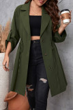 Elegant Style Suit Collar Plus Size Jacket