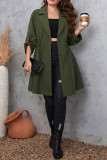 Elegant Style Suit Collar Plus Size Jacket